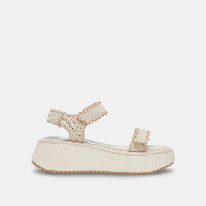 Sandals Women Dolce Vita Debra Sandals Ivory Suede