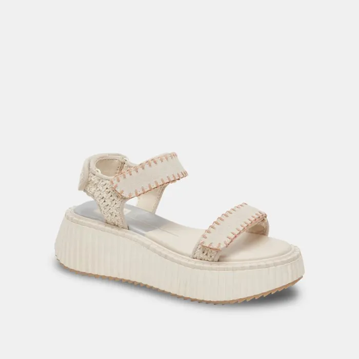 Sandals Women Dolce Vita Debra Sandals Ivory Suede