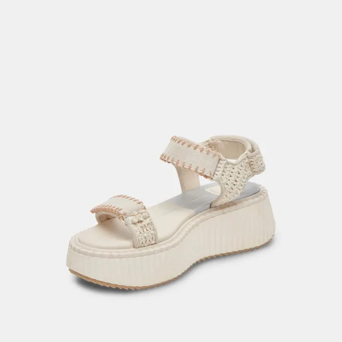 Sandals Women Dolce Vita Debra Sandals Ivory Suede