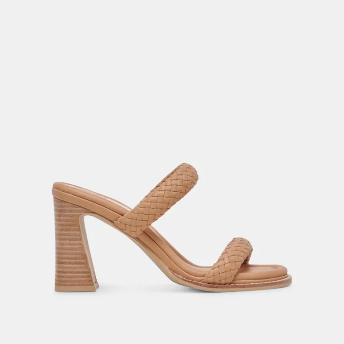 Sandals Women Dolce Vita Gala Heels Light Tan Stella