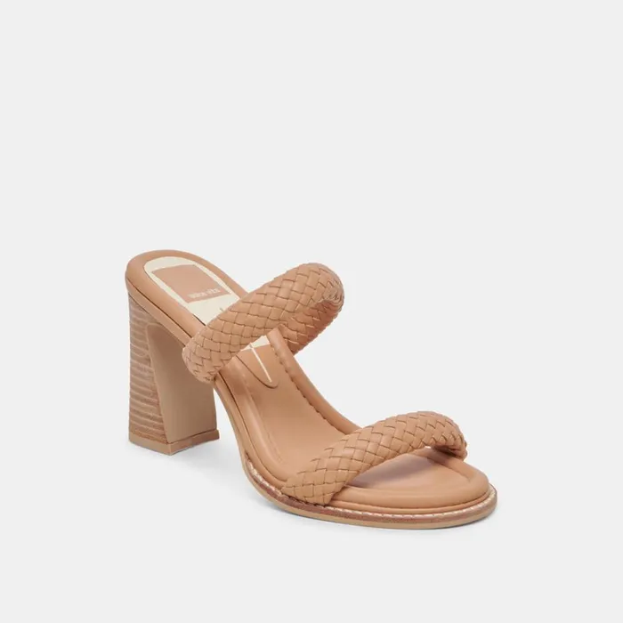 Sandals Women Dolce Vita Gala Heels Light Tan Stella