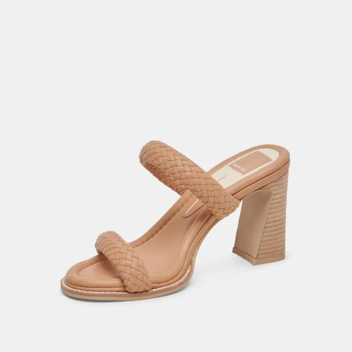 Sandals Women Dolce Vita Gala Heels Light Tan Stella