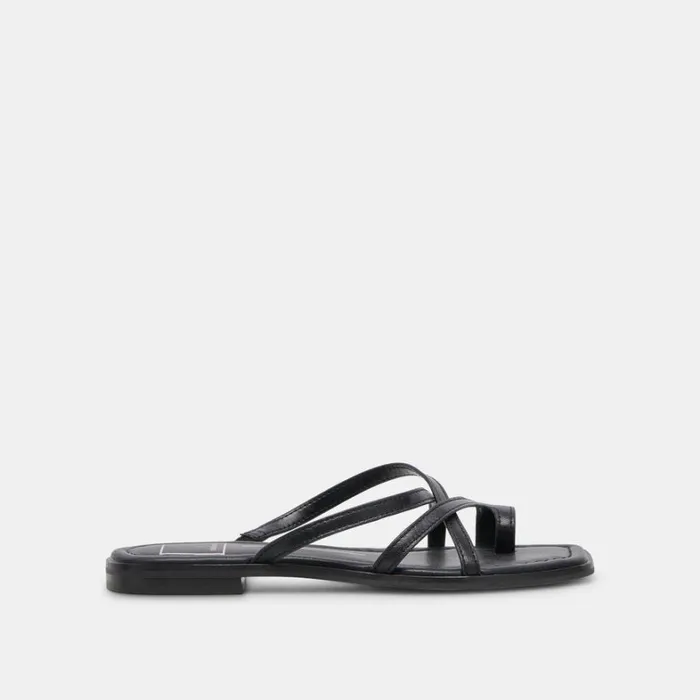 Sandals Women Dolce Vita Indigo Sandals Black Leather