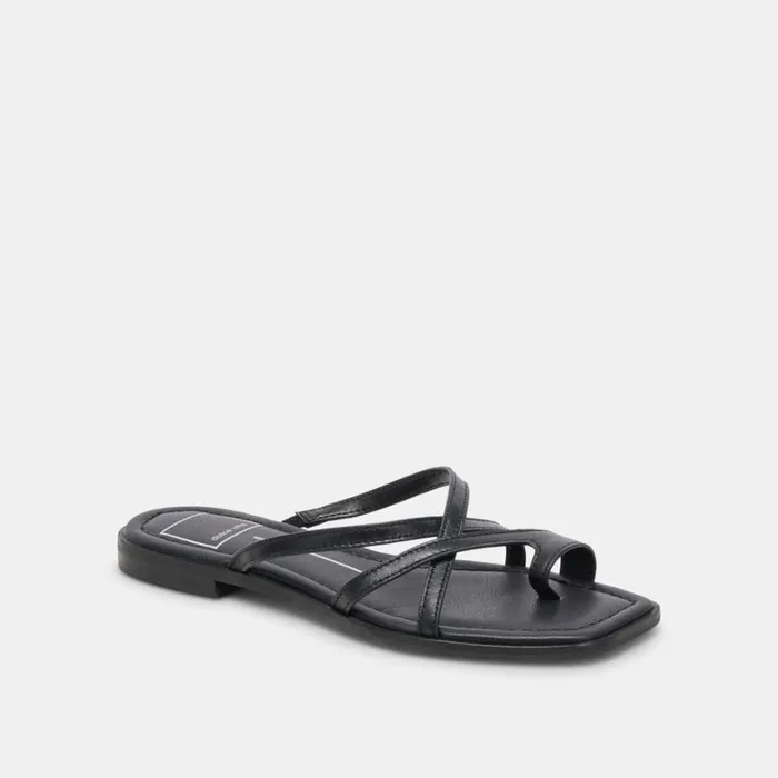 Sandals Women Dolce Vita Indigo Sandals Black Leather