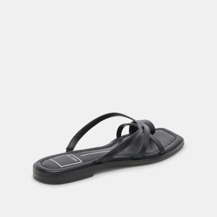 Sandals Women Dolce Vita Indigo Sandals Black Leather