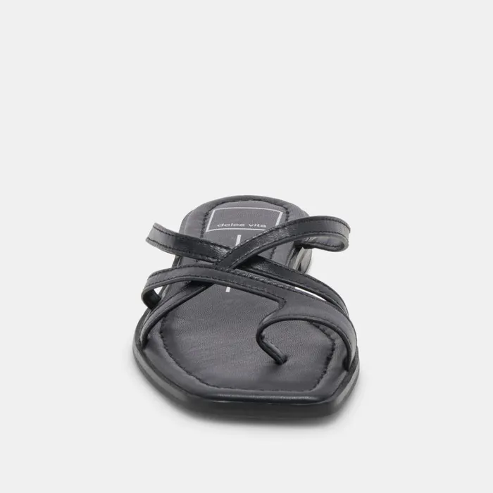 Sandals Women Dolce Vita Indigo Sandals Black Leather