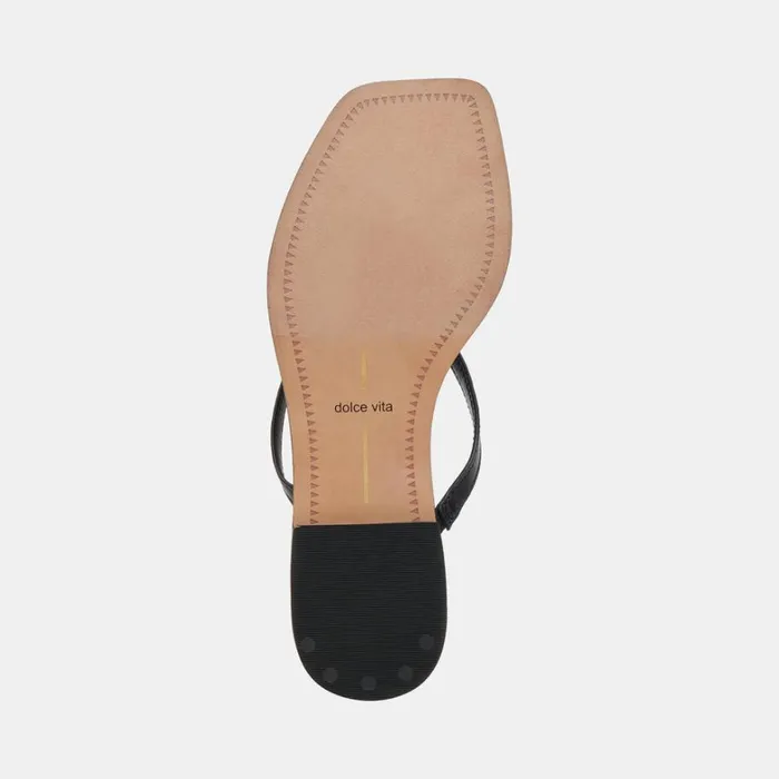 Sandals Women Dolce Vita Indigo Sandals Black Leather