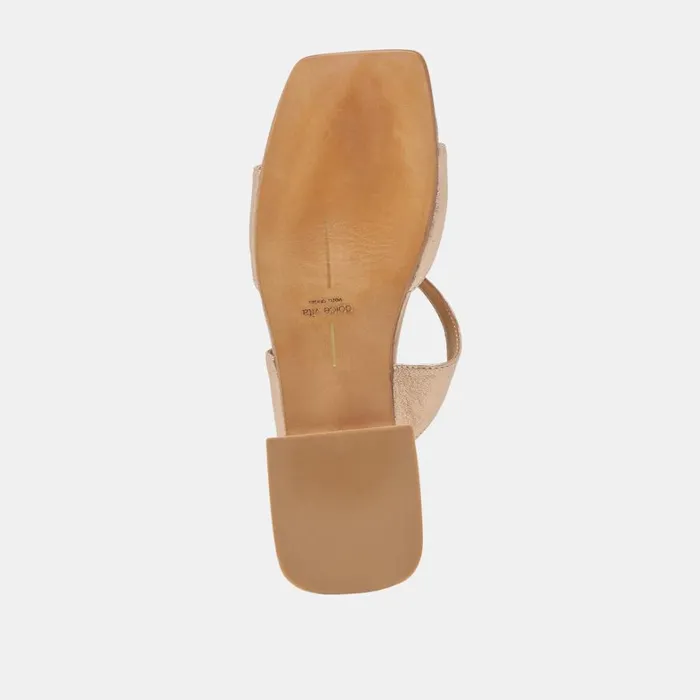 Sandals Women Dolce Vita Lavern Sandals Gold Metallic Leather