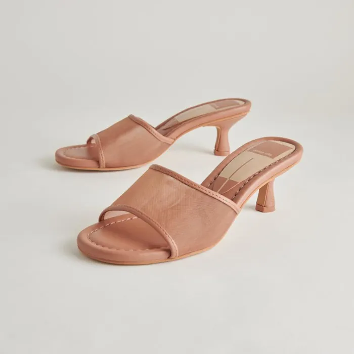 Sandals Women Dolce Vita Meeza Heels Cider Mesh