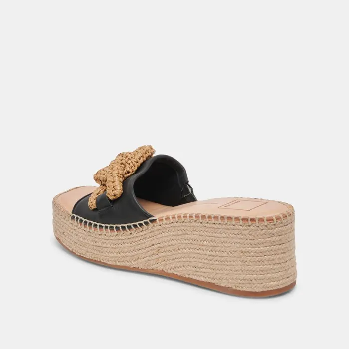 Sandals Women Dolce Vita Narnia Sandals Black Leather