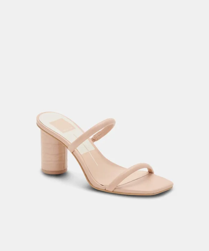 Sandals Women Dolce Vita Noles Heels Cream Stella
