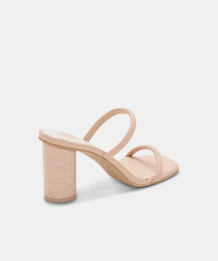 Sandals Women Dolce Vita Noles Heels Cream Stella