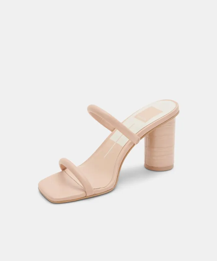Sandals Women Dolce Vita Noles Heels Cream Stella