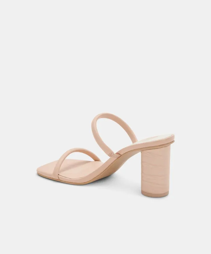 Sandals Women Dolce Vita Noles Heels Cream Stella