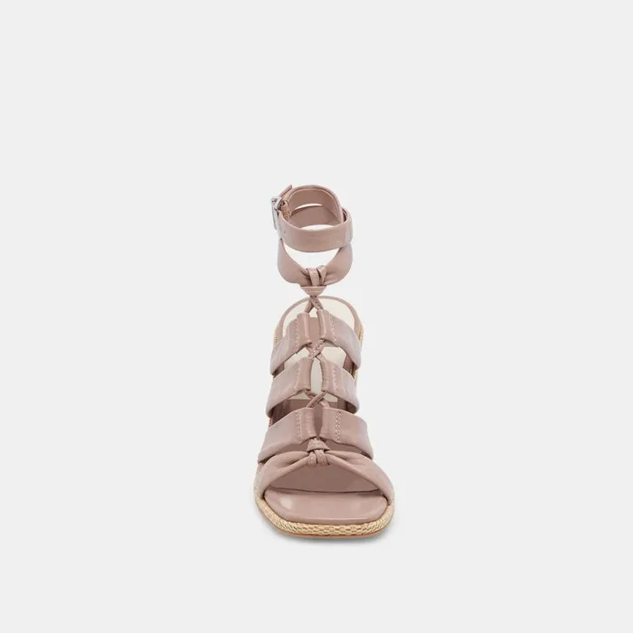 Sandals Women Dolce Vita Olema Heels Cafe Leather