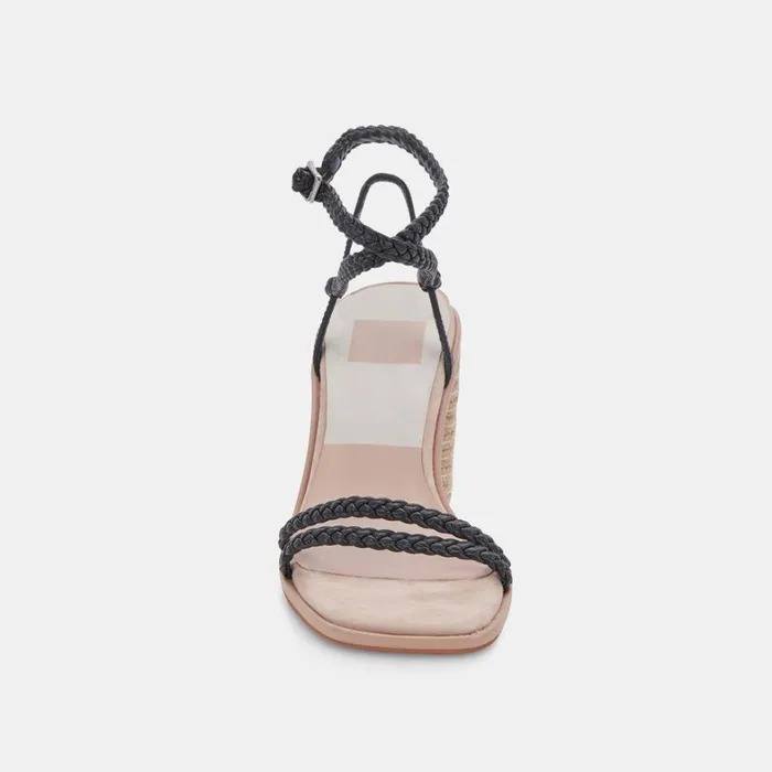Sandals Women Dolce Vita Oro Heels Black Stella