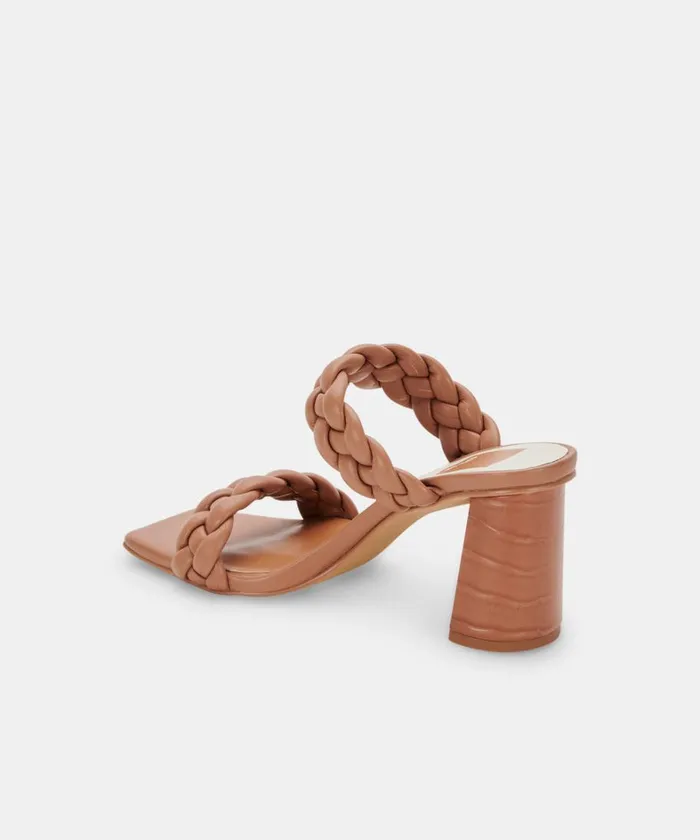Sandals Women Dolce Vita Paily Heels Caramel Stella