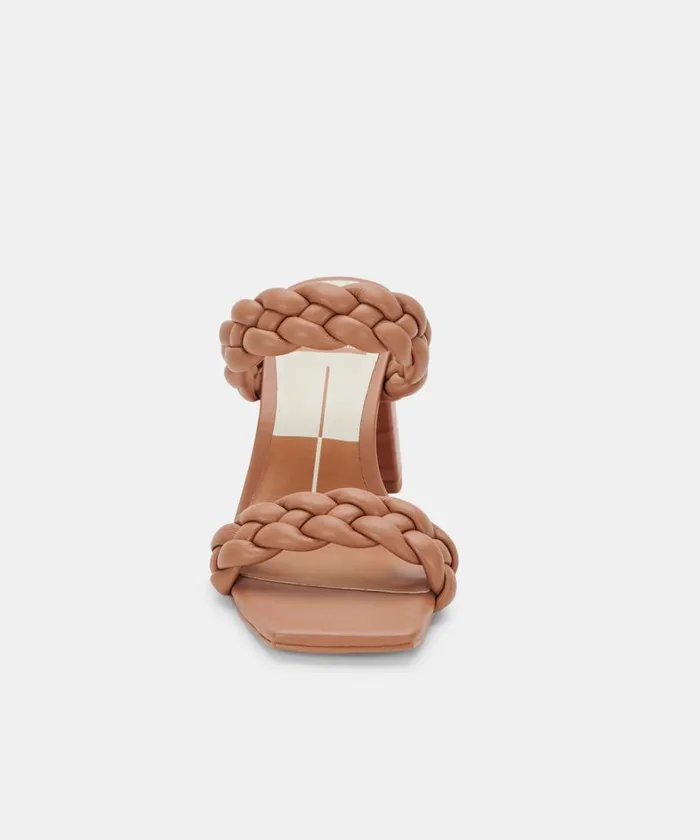 Sandals Women Dolce Vita Paily Heels Caramel Stella