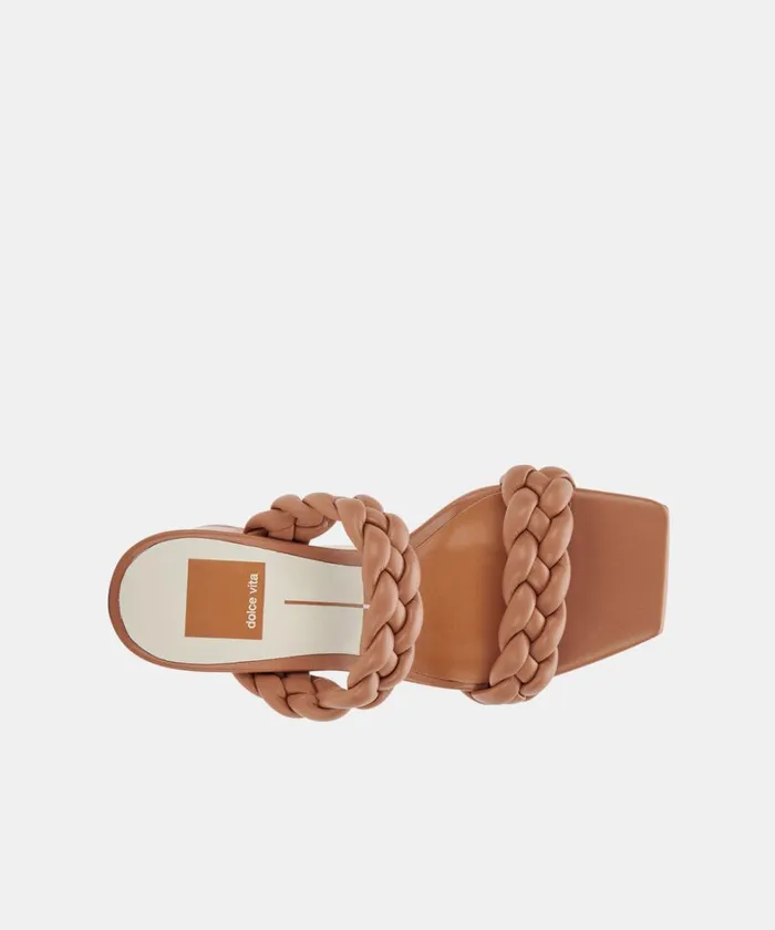Sandals Women Dolce Vita Paily Heels Caramel Stella