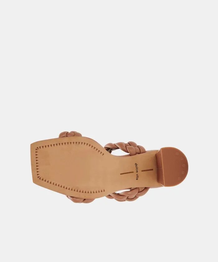 Sandals Women Dolce Vita Paily Heels Caramel Stella