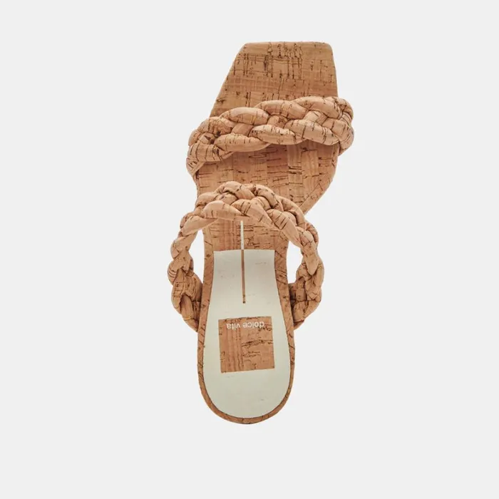Sandals Women Dolce Vita Paily Heels Cork Stella