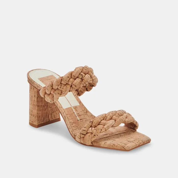 Sandals Women Dolce Vita Paily Heels Cork Stella