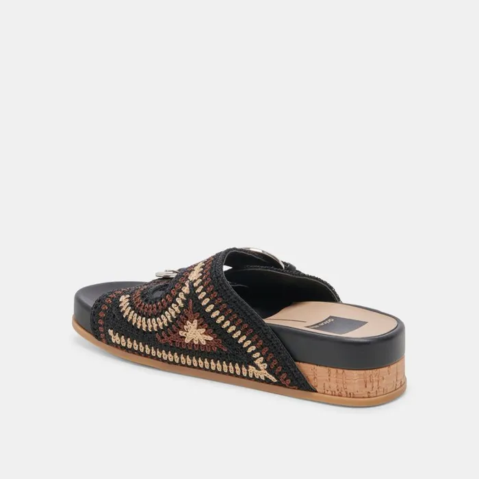 Sandals Women Dolce Vita Ralli Sandals Black Multi Knit