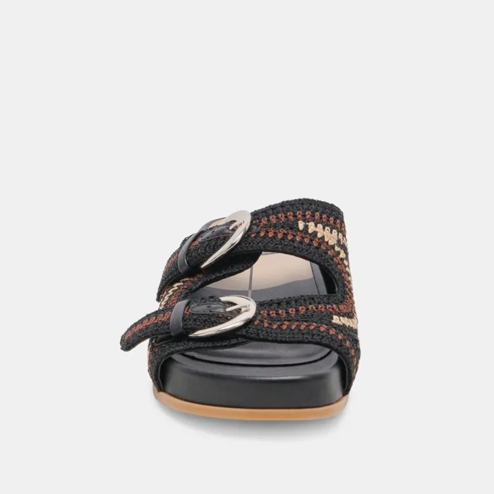 Sandals Women Dolce Vita Ralli Sandals Black Multi Knit