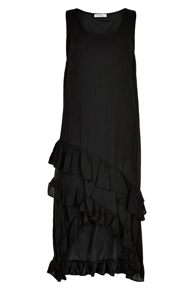 SANTA MARIA DRESS 15052 999 Black 999 Women IN FRONT DRESSES