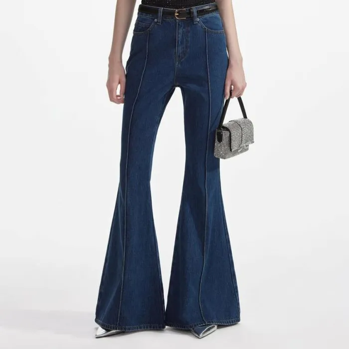Self Portrait Denim Denim Kick Flare Jeans 8211 Women