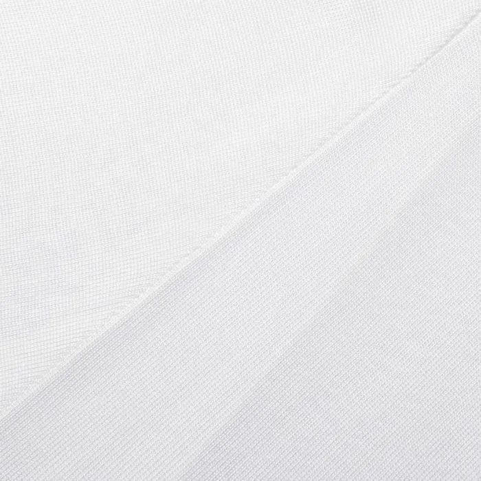 Self Portrait Knitwear White Viscose Knit Maxi Dress 8211 Women