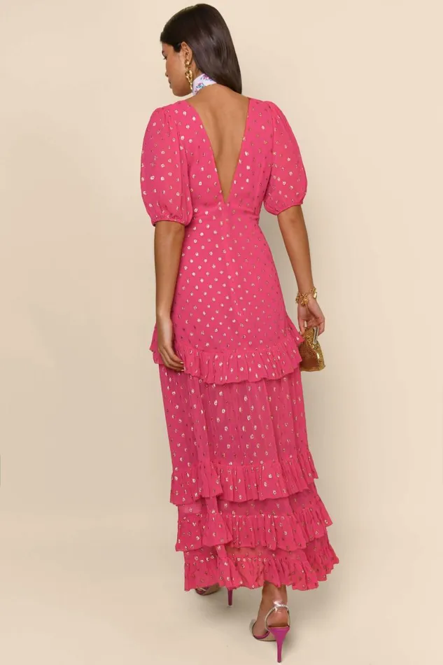 Shireen Pink Women RIXO Dresses