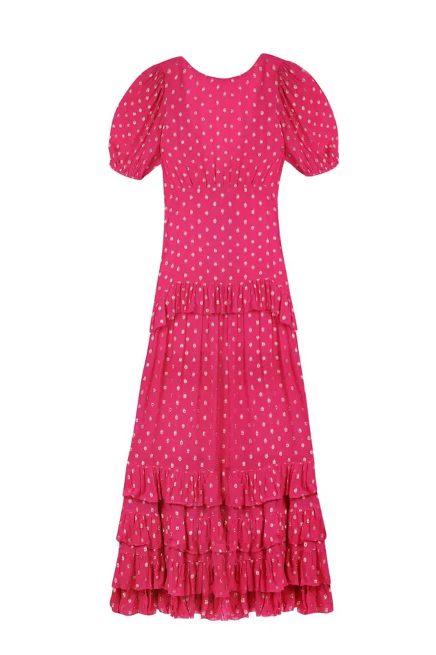 Shireen Pink Women RIXO Dresses