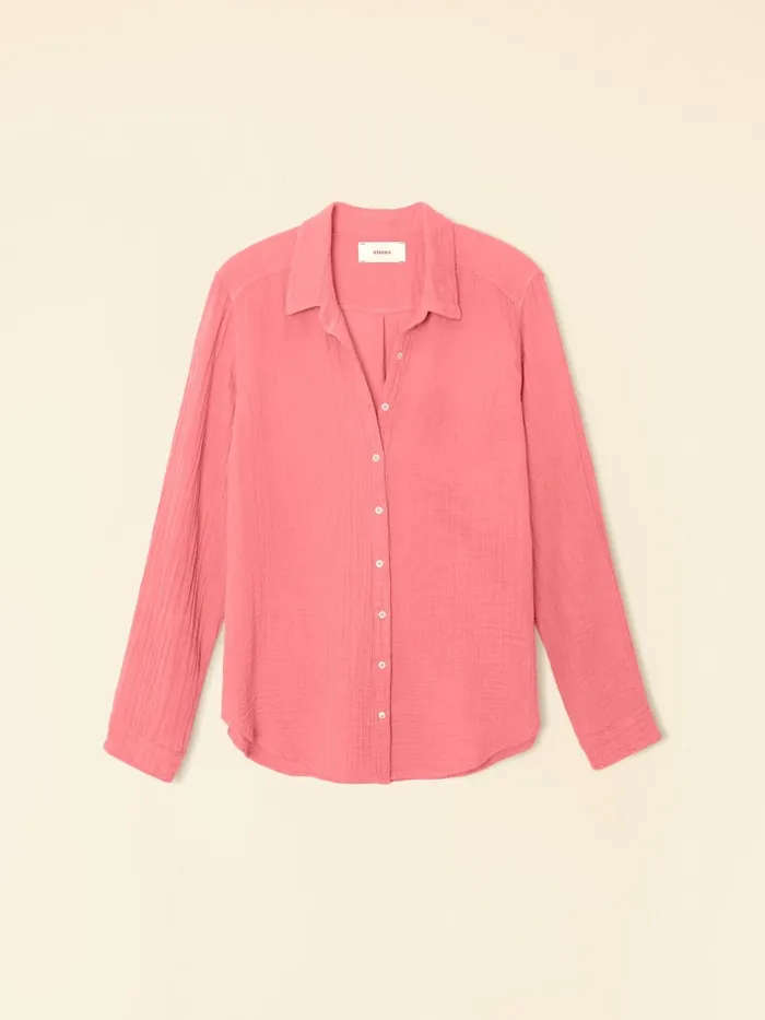 Shirts Pink Charm Scout Shirt 8211 XRENA Women Shirts Pink Charm Scout Shirt 8211 XRENA Women