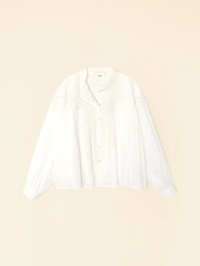 Shirts Women XRENA White Clara Shirt