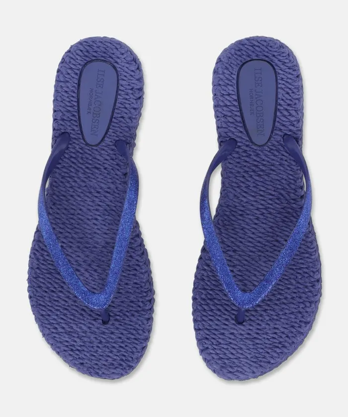 Shoes Ilse Jacobsen Flip Flops Flip Flop With Glitter 8211 Blue Web Shoes Ilse Jacobsen Flip Flops Flip Flop With Glitter 8211 Blue Web