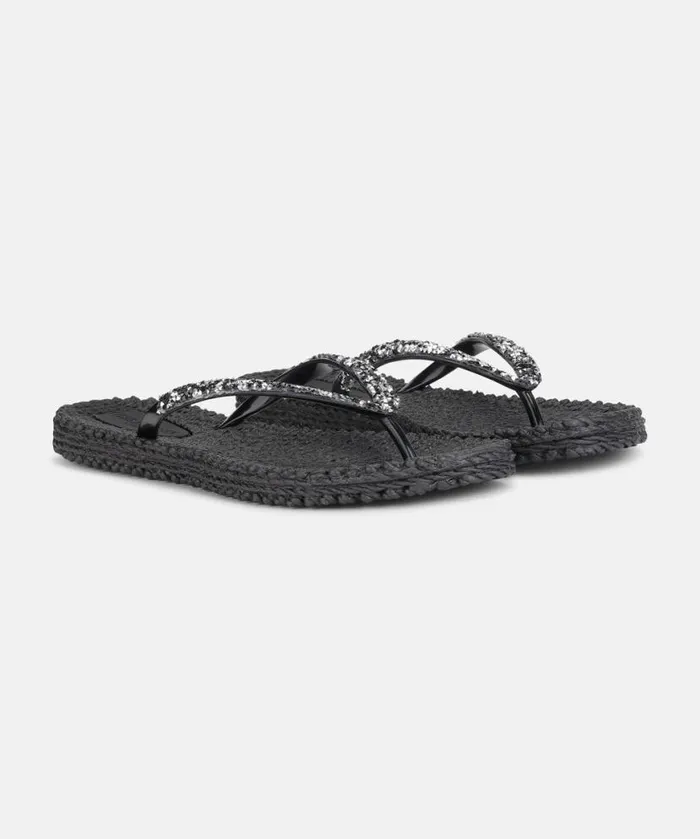 Shoes Ilse Jacobsen Flip Flops Flip Flop With Glitter 8211 Dark Indigo