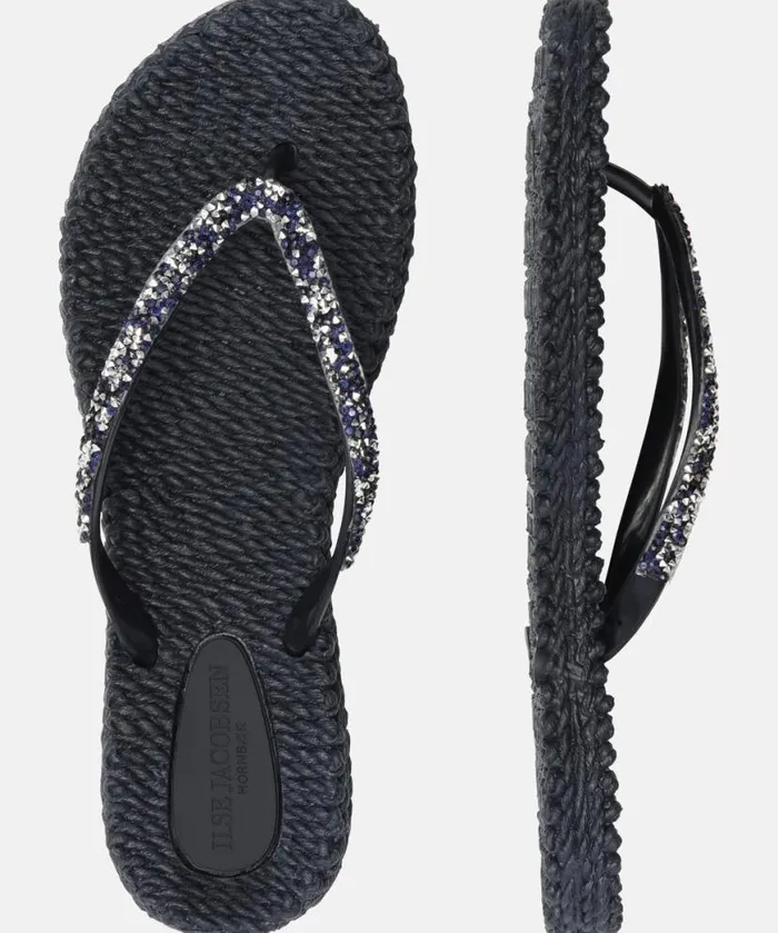 Shoes Ilse Jacobsen Flip Flops Flip Flop With Glitter 8211 Dark Indigo Shoes Ilse Jacobsen Flip Flops Flip Flop With Glitter 8211 Dark Indigo
