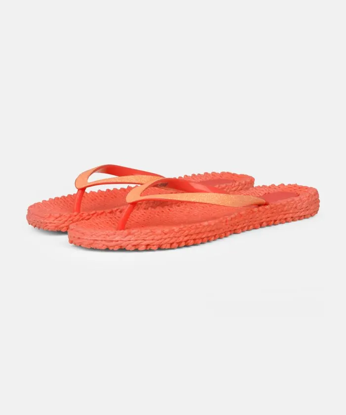 Shoes Ilse Jacobsen Flip Flops Flip Flop With Glitter 8211 Indian Red