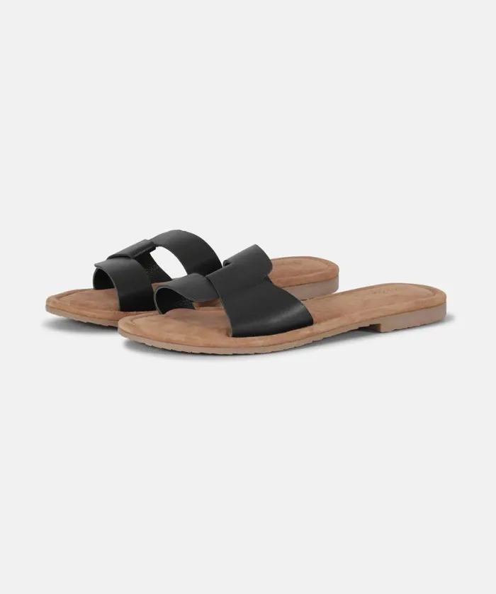 Shoes Ilse Jacobsen Sandals Leather Sandal 8211 Black