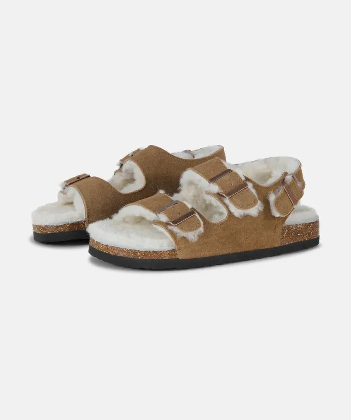Shoes Ilse Jacobsen Sandals Sandal With Straps 8211 Golden Brown