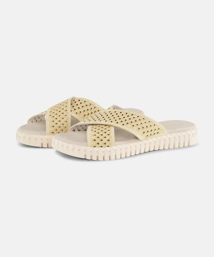 Shoes Ilse Jacobsen Sandals Sandals 8211 Double Cream