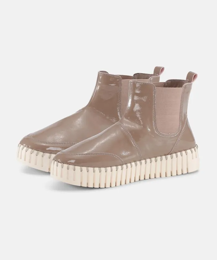 Shoes Ilse Jacobsen Tulip Boots Ankel Boot Gloss 8211 Wheat Light Camel