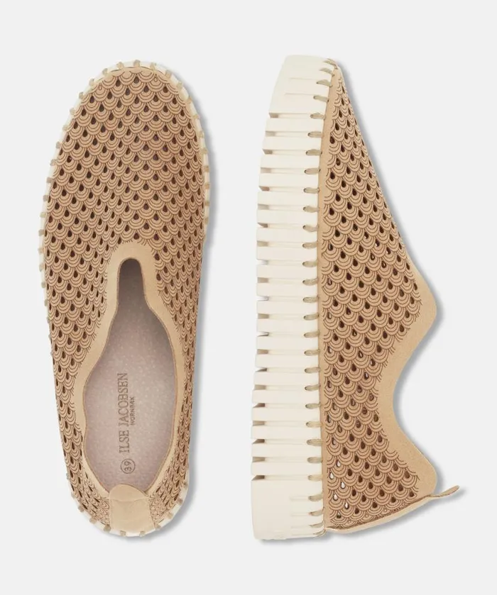 Shoes Ilse Jacobsen Tulip Flats Flats 8211 Latte Shoes Ilse Jacobsen Tulip Flats Flats 8211 Latte