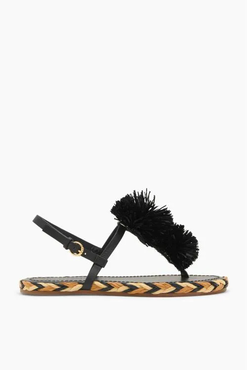 Shoes Women Ulla Johnson Ingrid Espadrille Noir Python