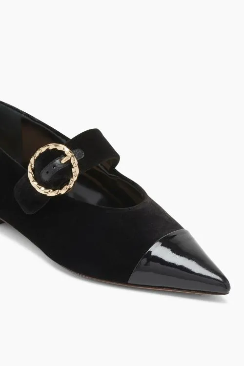 Shoes Women Ulla Johnson Kiki Flat Noir