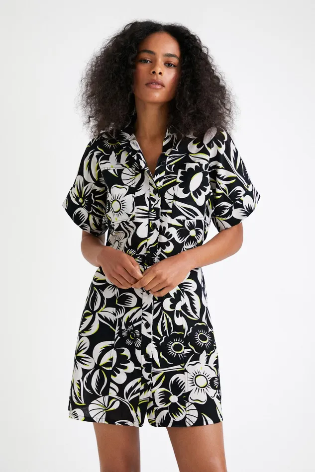 Short Shirt Dress Women Desigual Dresses