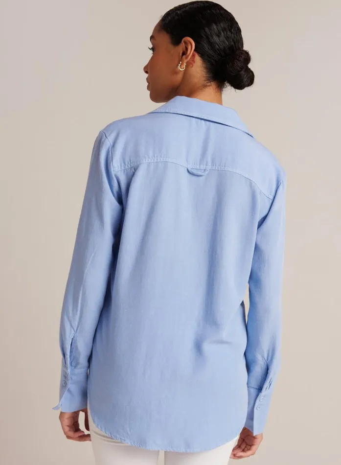 Single Pocket Shirt 8211 Fresh Sky Women Bella Dahl Button Down