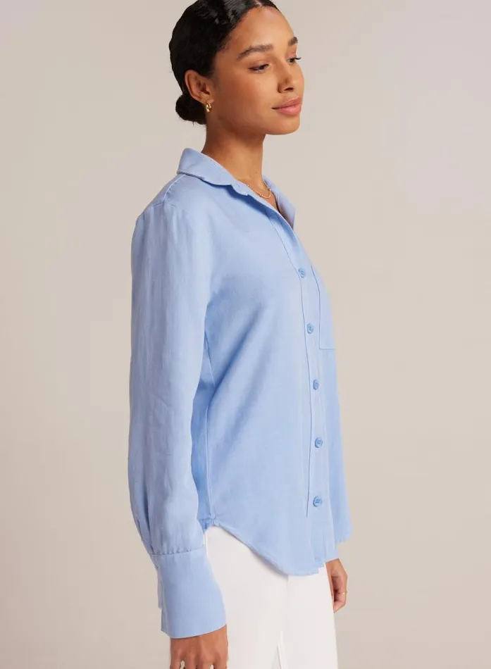Single Pocket Shirt 8211 Fresh Sky Women Bella Dahl Button Down