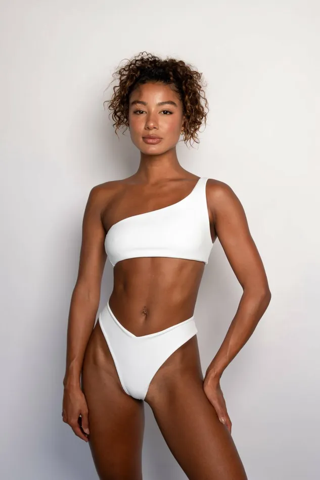 Skatie Bottoms Iggy Bikini Bottom White 8211 Women